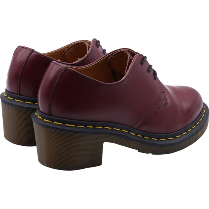 Dr. Martens 3-hole shoes, thick sole, UK4 Women's 23.0cm genuine leather burgundy type Vintage Second Hand