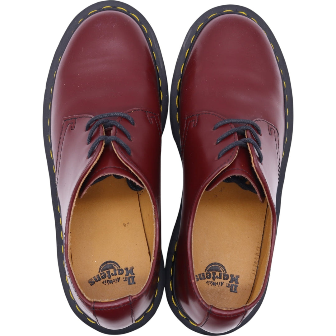 Dr. Martens 3-hole shoes, thick sole, UK4 Women's 23.0cm genuine leather burgundy type Vintage Second Hand