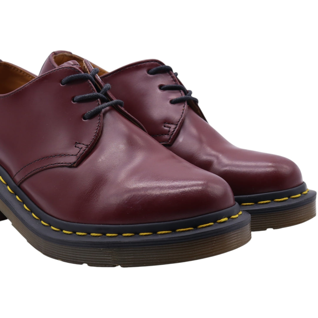 Dr. Martens 3-hole shoes, thick sole, UK4 Women's 23.0cm genuine leather burgundy type Vintage Second Hand