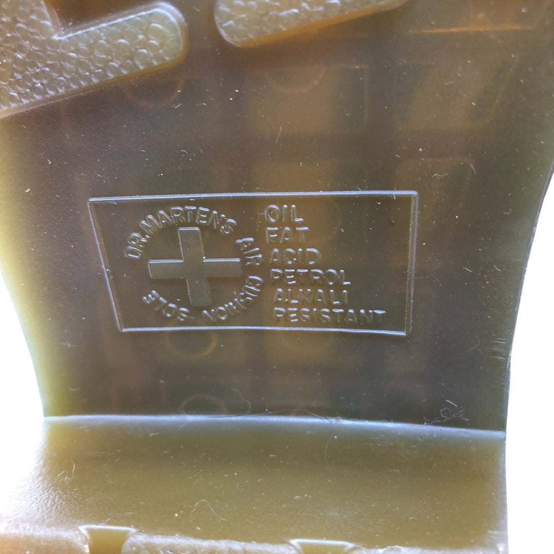 Dr. Martens 3-hole shoes, thick sole, UK4 Women's 23.0cm genuine leather burgundy type Vintage Second Hand