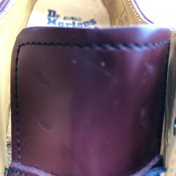Dr. Martens 3-hole shoes, thick sole, UK4 Women's 23.0cm genuine leather burgundy type Vintage Second Hand