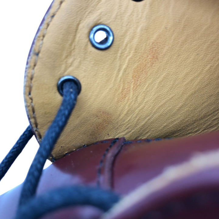 Dr. Martens 3-hole shoes, thick sole, UK4 Women's 23.0cm genuine leather burgundy type Vintage Second Hand