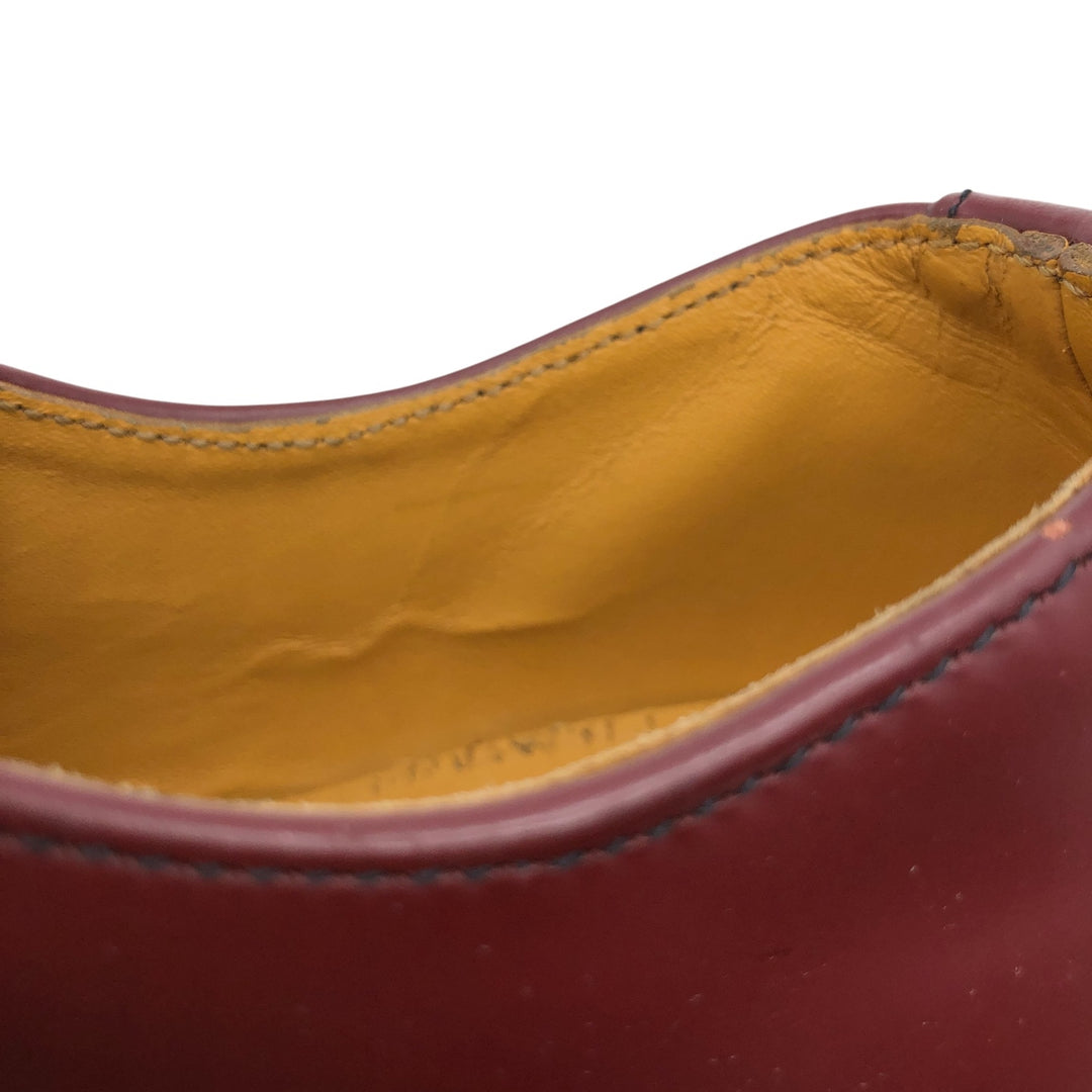 Dr. Martens 3-hole shoes, thick sole, UK4 Women's 23.0cm genuine leather burgundy type Vintage Second Hand