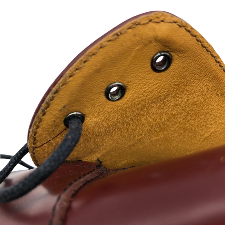 Dr. Martens 3-hole shoes, thick sole, UK4 Women's 23.0cm genuine leather burgundy type Vintage Second Hand