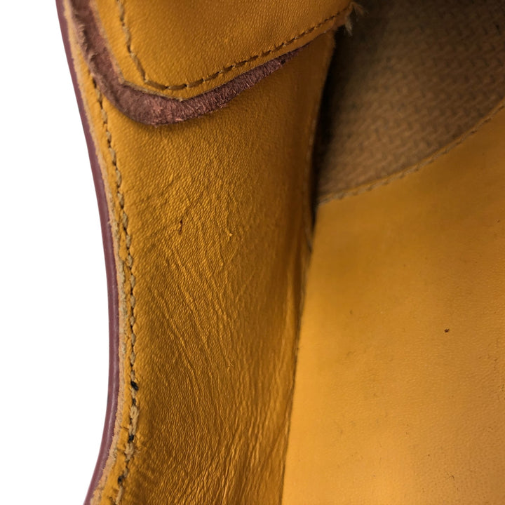 Dr. Martens 3-hole shoes, thick sole, UK4 Women's 23.0cm genuine leather burgundy type Vintage Second Hand