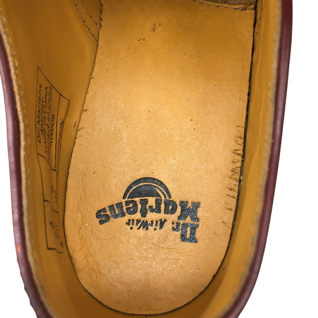 Dr. Martens 3-hole shoes, thick sole, UK4 Women's 23.0cm genuine leather burgundy type Vintage Second Hand