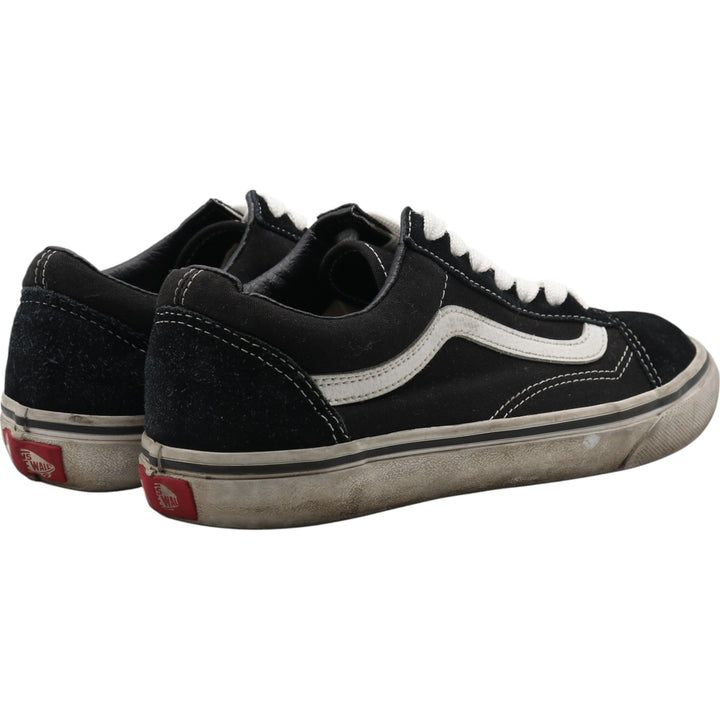 VANS OLD SKOOL 7.5 Women's 24.0cm unclear black type Vintage Second Hand