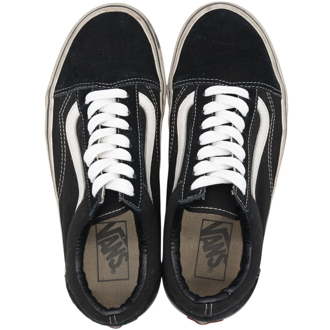 VANS OLD SKOOL 7.5 Women's 24.0cm unclear black type Vintage Second Hand