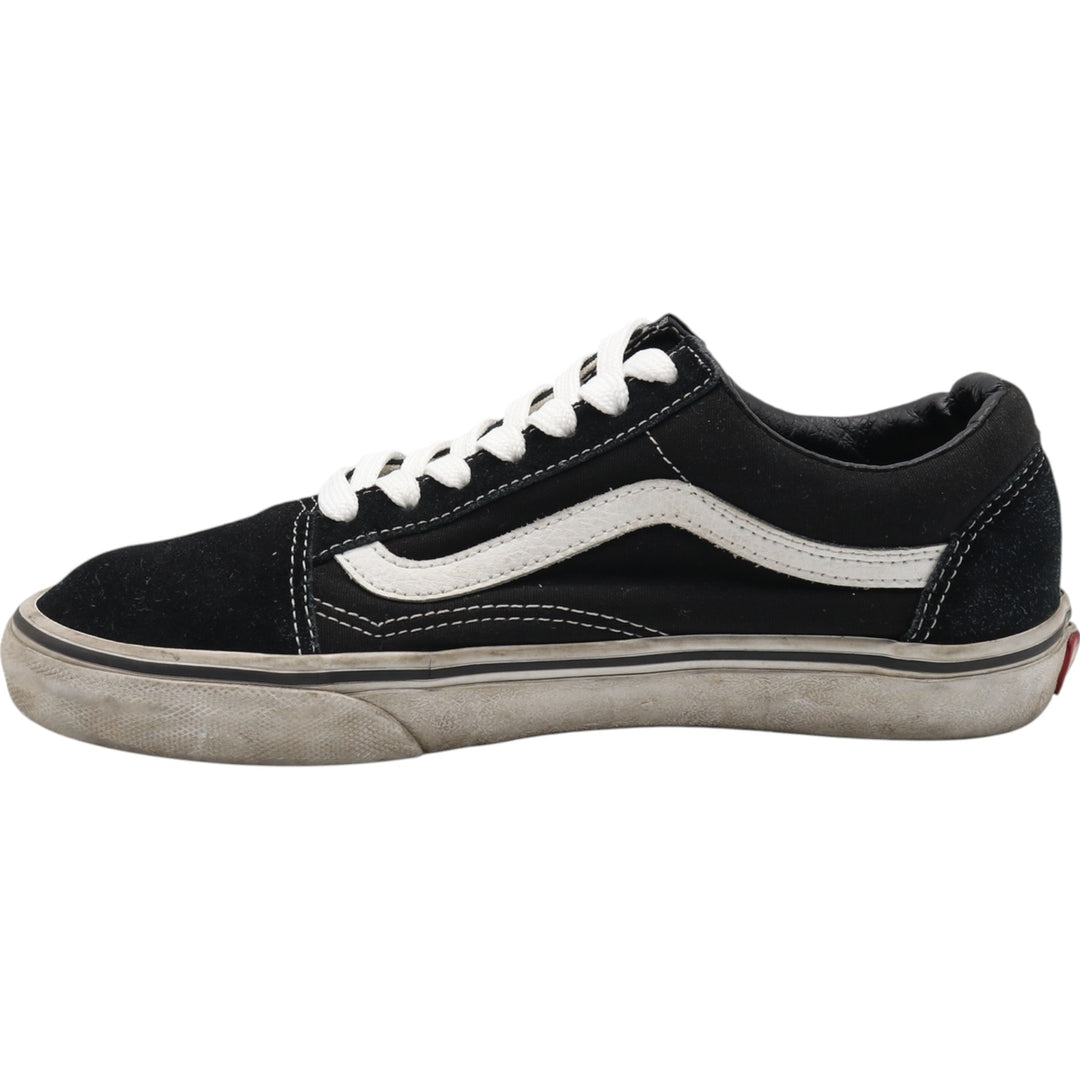 VANS OLD SKOOL 7.5 Women's 24.0cm unclear black type Vintage Second Hand