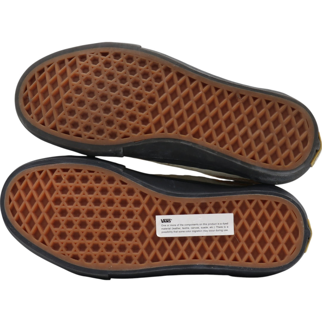 Vans Old Skool Pro Lizzie Armanto Check Pattern Suede Sneakers MEN 5.5 Women's 23.5cm suede Beige type Vintage Second Hand