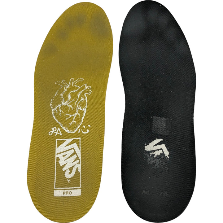 Vans Old Skool Pro Lizzie Armanto Check Pattern Suede Sneakers MEN 5.5 Women's 23.5cm suede Beige type Vintage Second Hand