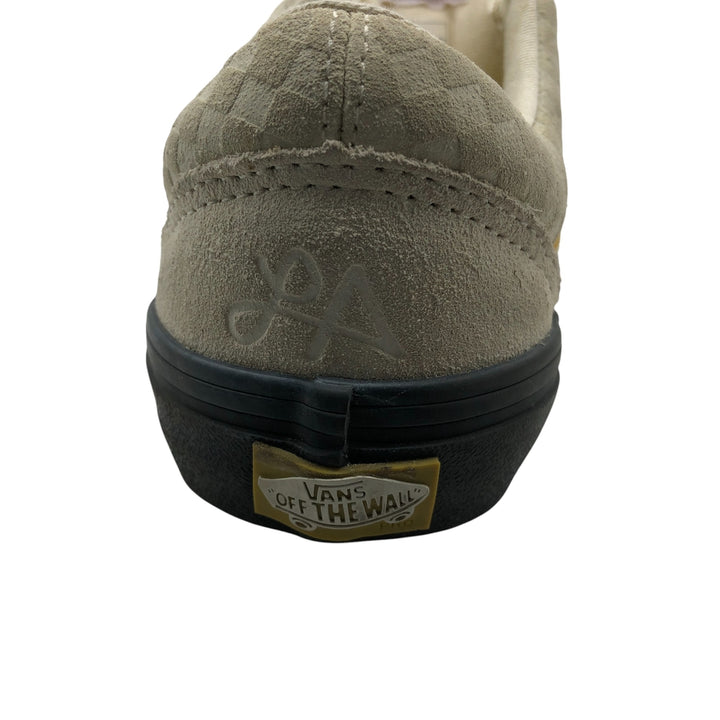 Vans Old Skool Pro Lizzie Armanto Check Pattern Suede Sneakers MEN 5.5 Women's 23.5cm suede Beige type Vintage Second Hand