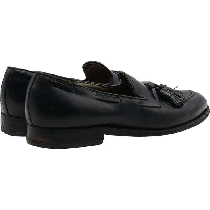 Tassel Loafers Made in Italy Men's 27.0cm genuine leather black type Vintage Second Hand