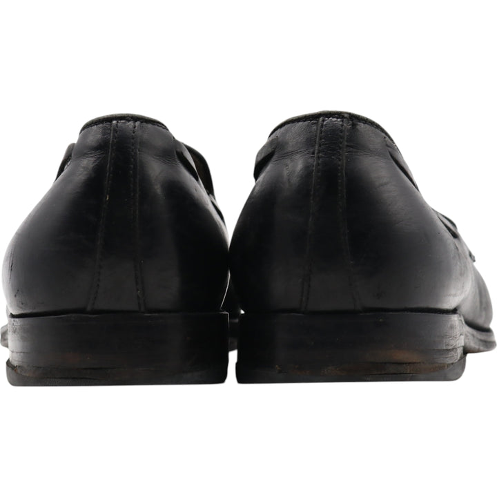 Tassel Loafers Made in Italy Men's 27.0cm genuine leather black type Vintage Second Hand