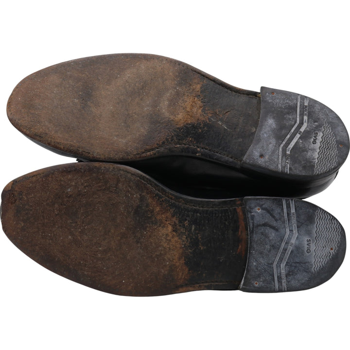 Tassel Loafers Made in Italy Men's 27.0cm genuine leather black type Vintage Second Hand