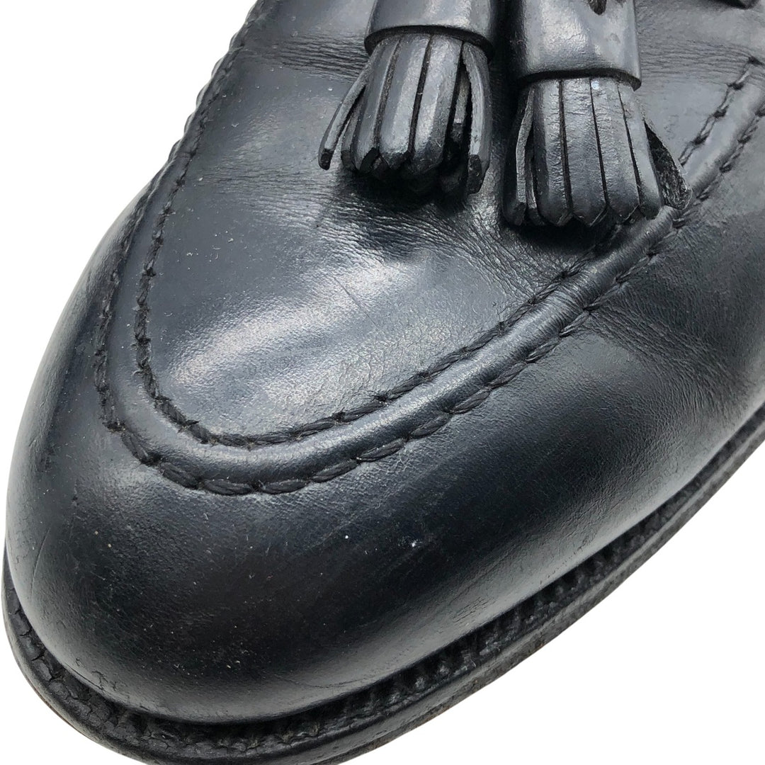 Tassel Loafers Made in Italy Men's 27.0cm genuine leather black type Vintage Second Hand