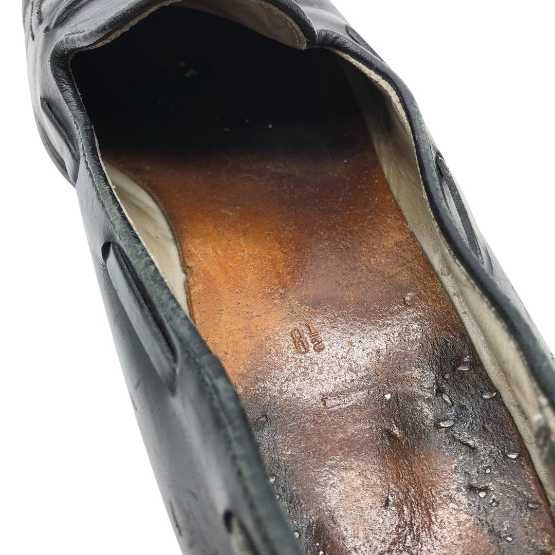 Tassel Loafers Made in Italy Men's 27.0cm genuine leather black type Vintage Second Hand
