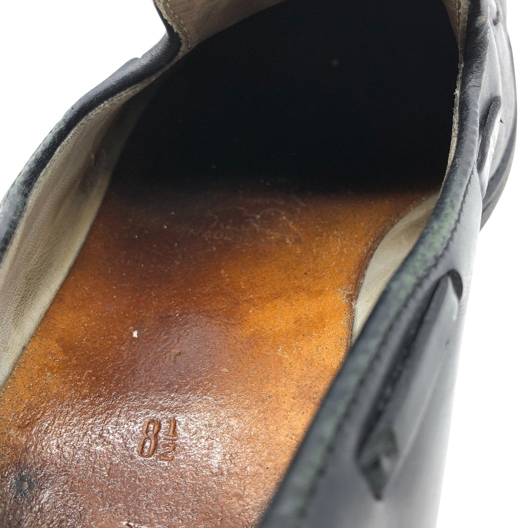 Tassel Loafers Made in Italy Men's 27.0cm genuine leather black type Vintage Second Hand