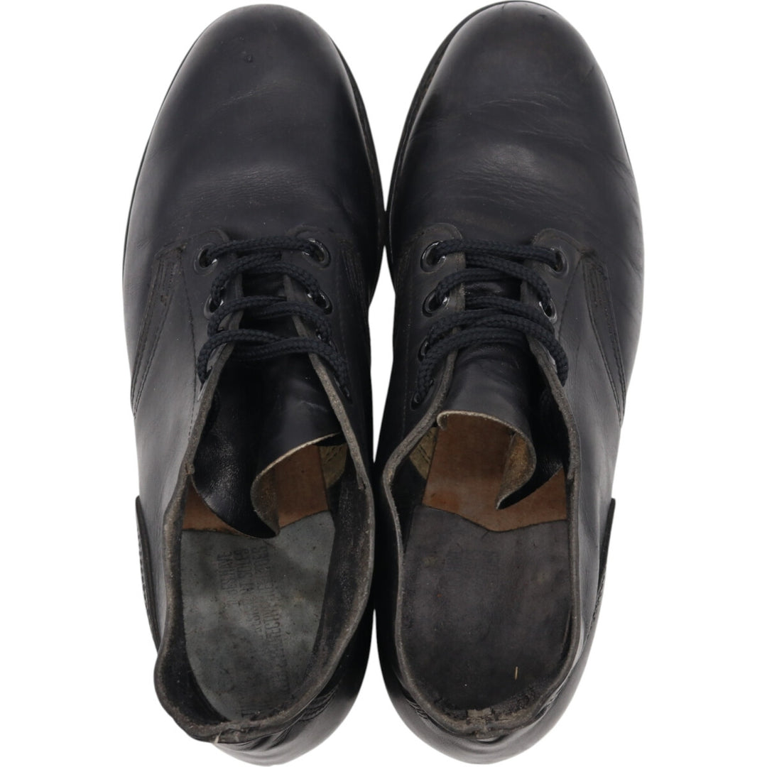 80s USNAVY Steel Toe Military Ankle Boots 8R Men's 10.2" equivalent Vintage /saa013405 Men's 26.0cm genuine leather black type Vintage Second Hand