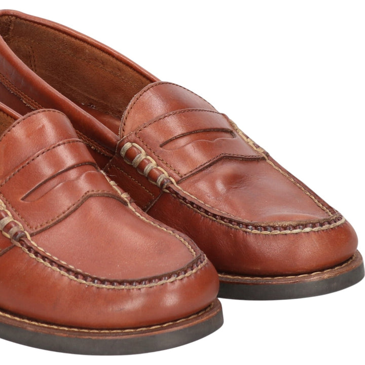 Ralph Lauren POLO SPORT Polo Sport Coin Loafers 8.5D Men's 26.5cm genuine leather brown type Vintage Second Hand