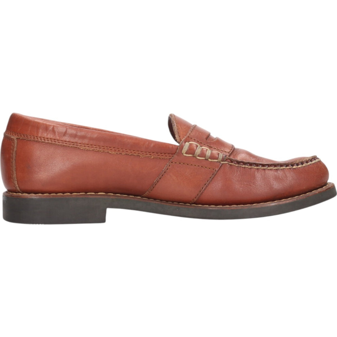 Ralph Lauren POLO SPORT Polo Sport Coin Loafers 8.5D Men's 26.5cm genuine leather brown type Vintage Second Hand