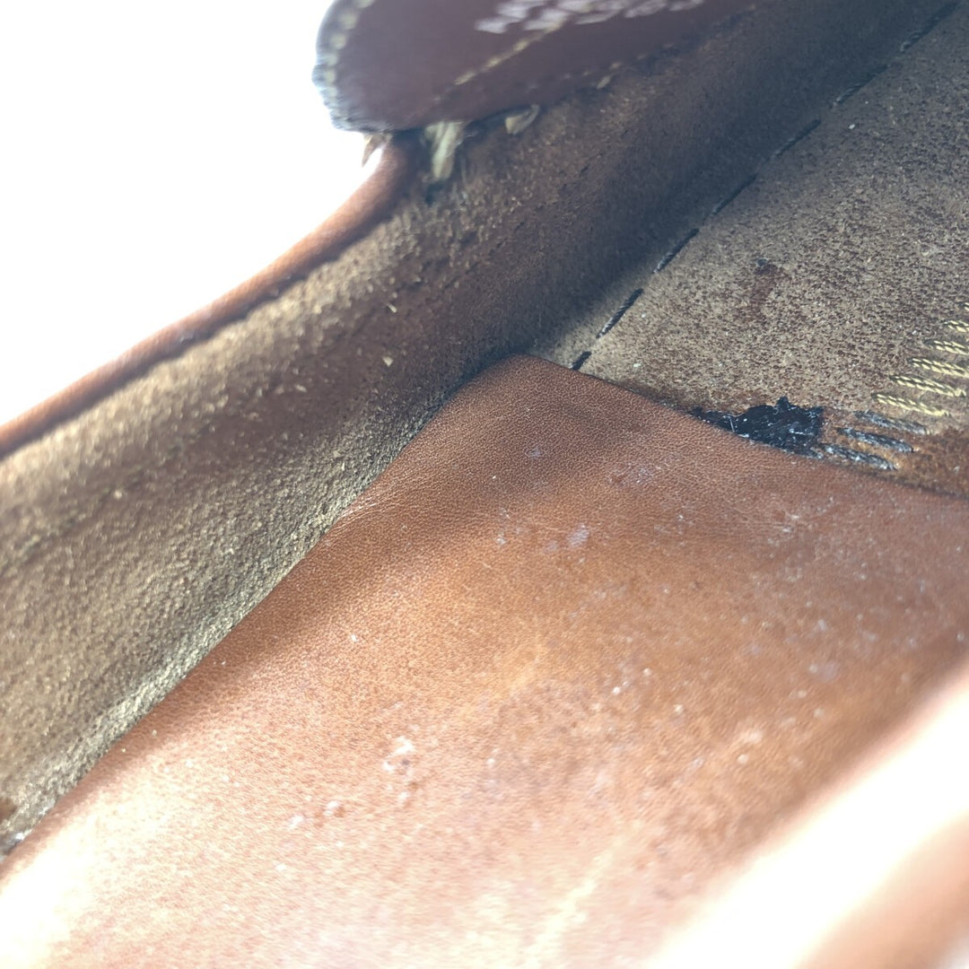 Ralph Lauren POLO SPORT Polo Sport Coin Loafers 8.5D Men's 26.5cm genuine leather brown type Vintage Second Hand