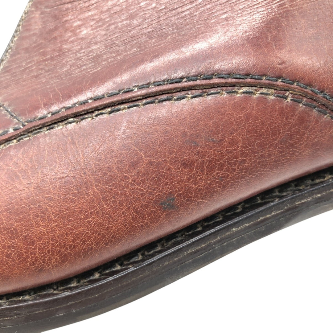 Loake Plain Toe Shoes Made in England 10 Men's 28.5cm genuine leather brown type Vintage Second Hand