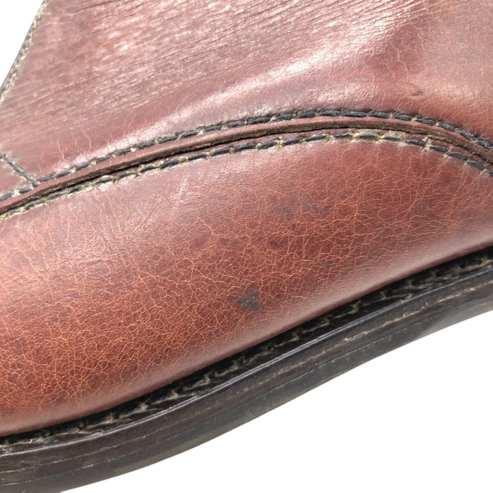 Loake Plain Toe Shoes Made in England 10 Men's 28.5cm genuine leather brown type Vintage Second Hand
