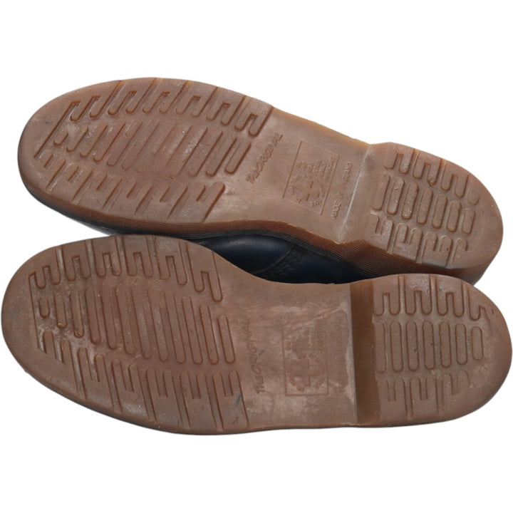 Dr. Martens 8-hole boots made in the UK 6 Women's 25.0cm genuine leather navy blue type Vintage Second Hand