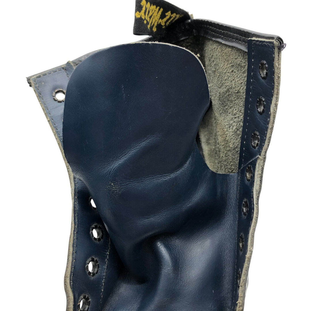Dr. Martens 8-hole boots made in the UK 6 Women's 25.0cm genuine leather navy blue type Vintage Second Hand