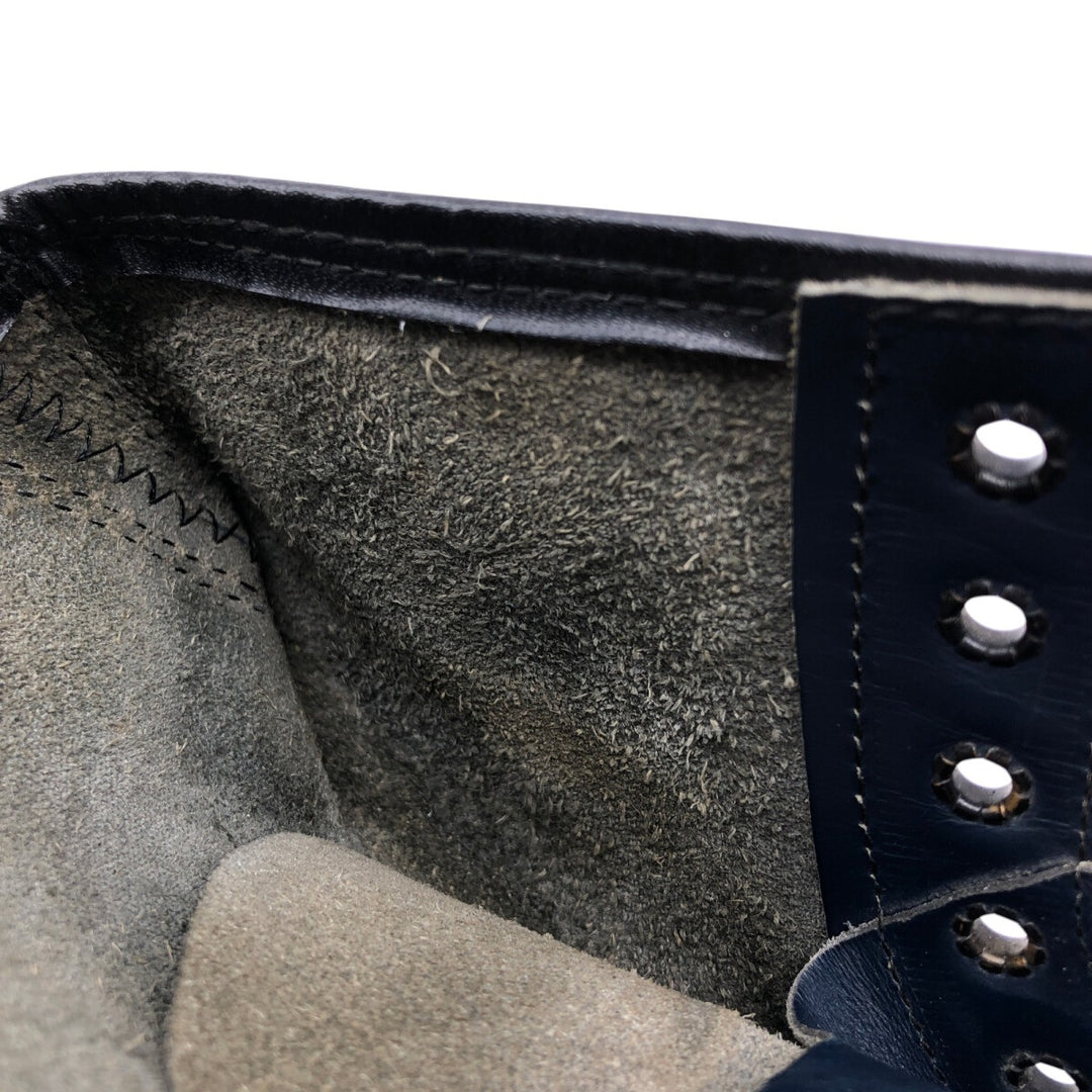 Dr. Martens 8-hole boots made in the UK 6 Women's 25.0cm genuine leather navy blue type Vintage Second Hand