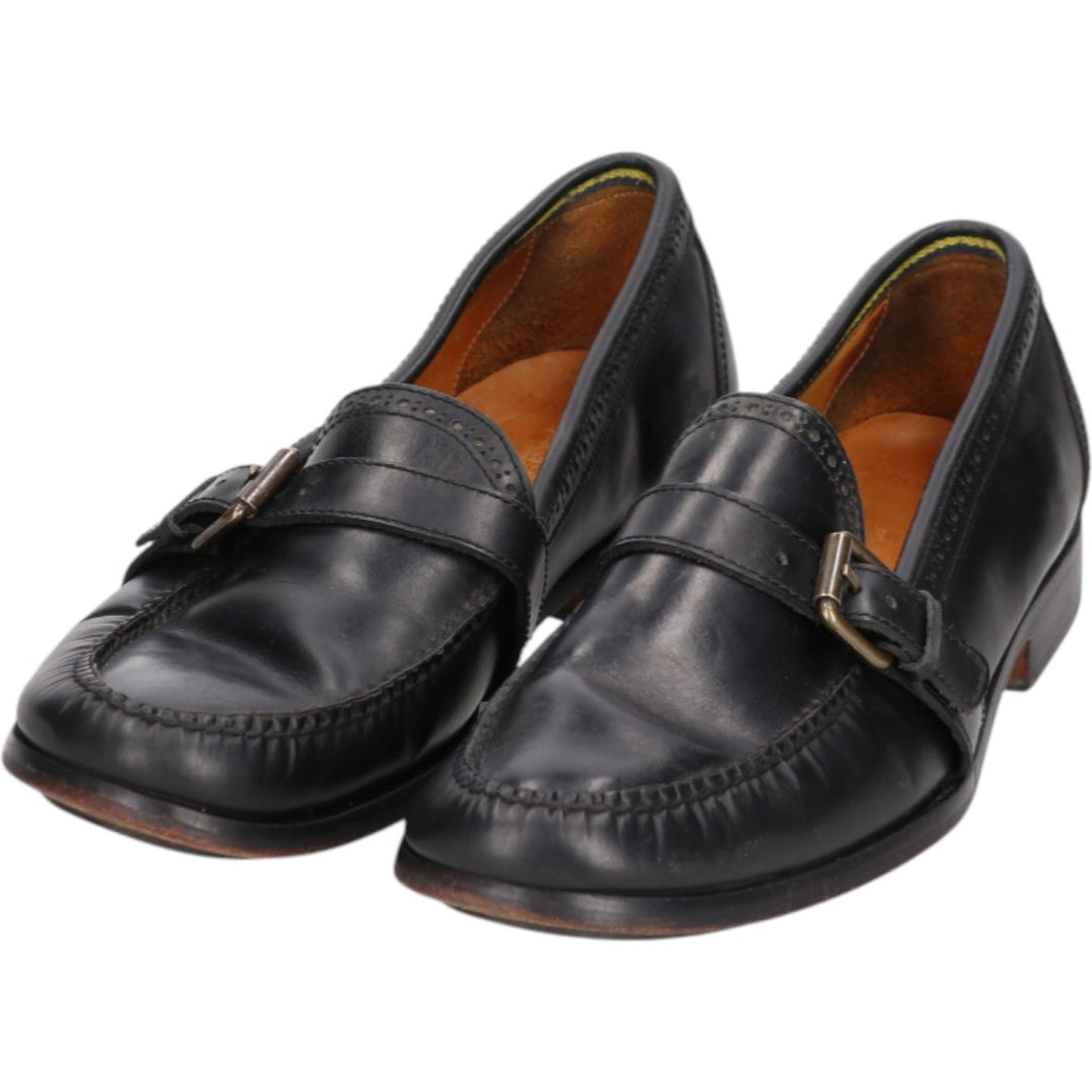 Ralph Lauren POLO RALPH LAUREN strap shoes 10D Men's 28.0cm genuine leather black type Vintage Second Hand