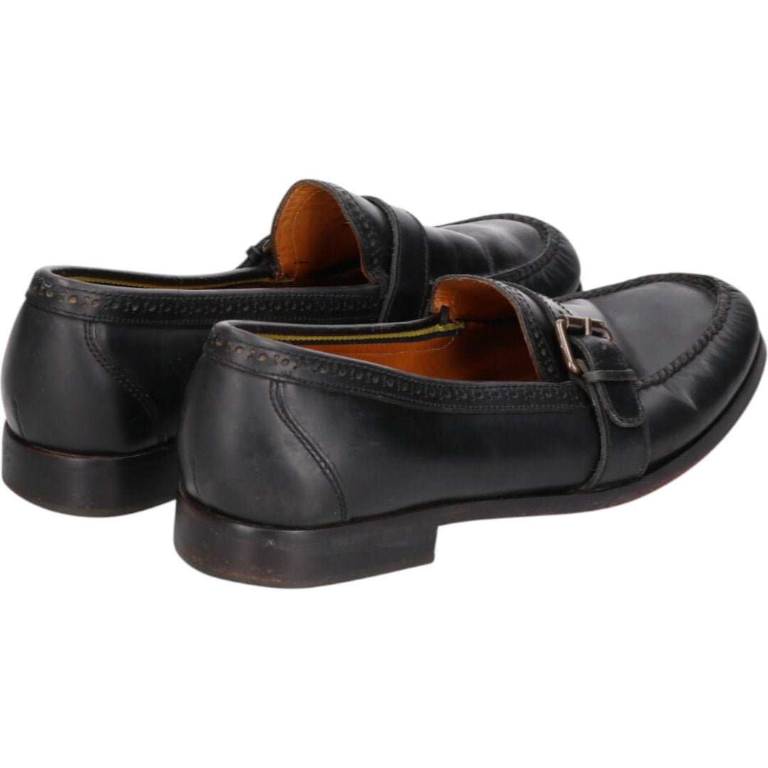 Ralph Lauren POLO RALPH LAUREN strap shoes 10D Men's 28.0cm genuine leather black type Vintage Second Hand