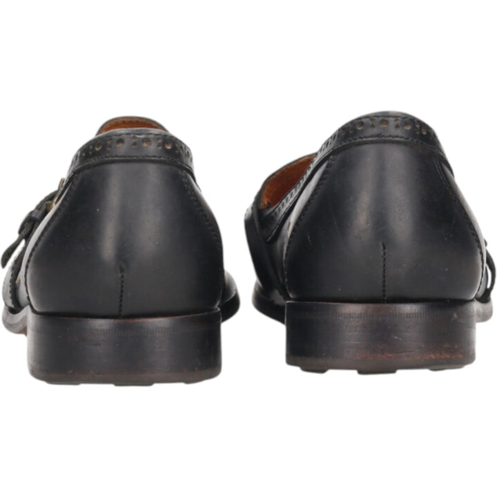 Ralph Lauren POLO RALPH LAUREN strap shoes 10D Men's 28.0cm genuine leather black type Vintage Second Hand