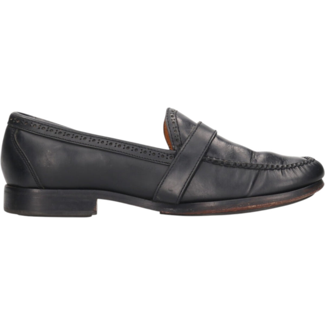 Ralph Lauren POLO RALPH LAUREN strap shoes 10D Men's 28.0cm genuine leather black type Vintage Second Hand