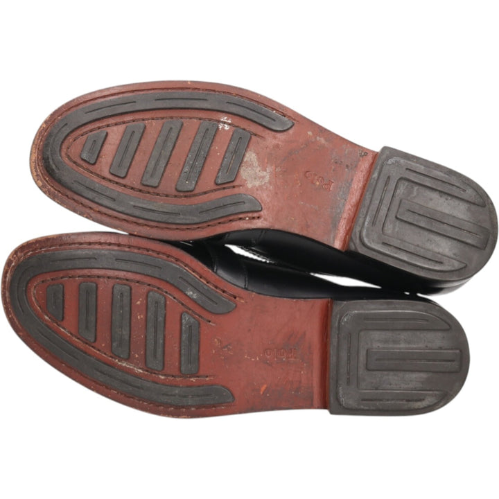 Ralph Lauren POLO RALPH LAUREN strap shoes 10D Men's 28.0cm genuine leather black type Vintage Second Hand