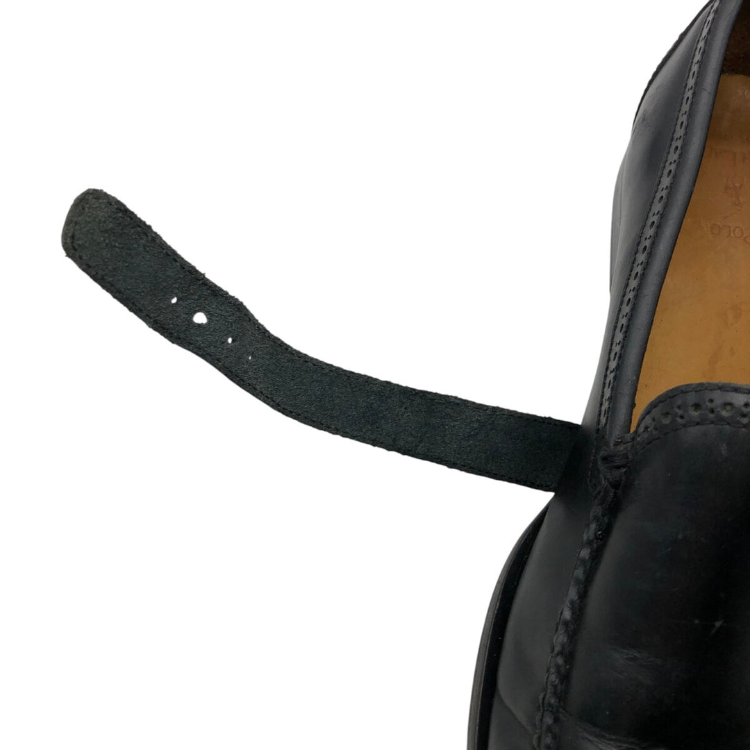 Ralph Lauren POLO RALPH LAUREN strap shoes 10D Men's 28.0cm genuine leather black type Vintage Second Hand