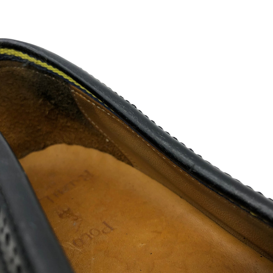 Ralph Lauren POLO RALPH LAUREN strap shoes 10D Men's 28.0cm genuine leather black type Vintage Second Hand