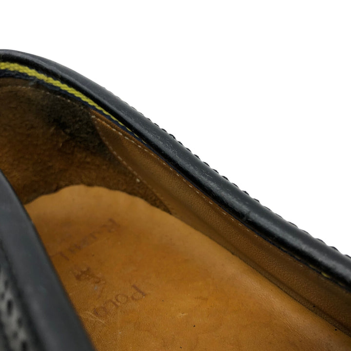 Ralph Lauren POLO RALPH LAUREN strap shoes 10D Men's 28.0cm genuine leather black type Vintage Second Hand