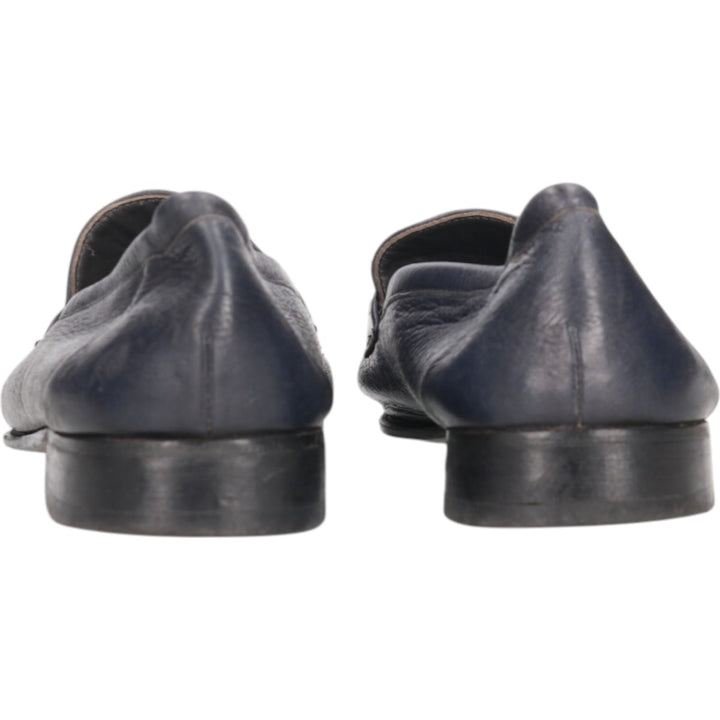 Bally Tassel Loafers, Swiss Made, Size 9 1/2E Men's 28.0cm genuine leather black type Vintage Second Hand