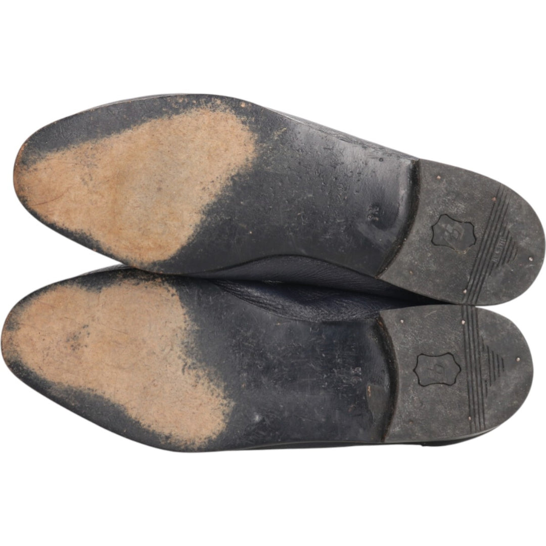 Bally Tassel Loafers, Swiss Made, Size 9 1/2E Men's 28.0cm genuine leather black type Vintage Second Hand