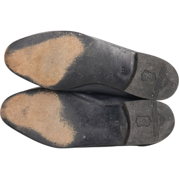 Bally Tassel Loafers, Swiss Made, Size 9 1/2E Men's 28.0cm genuine leather black type Vintage Second Hand