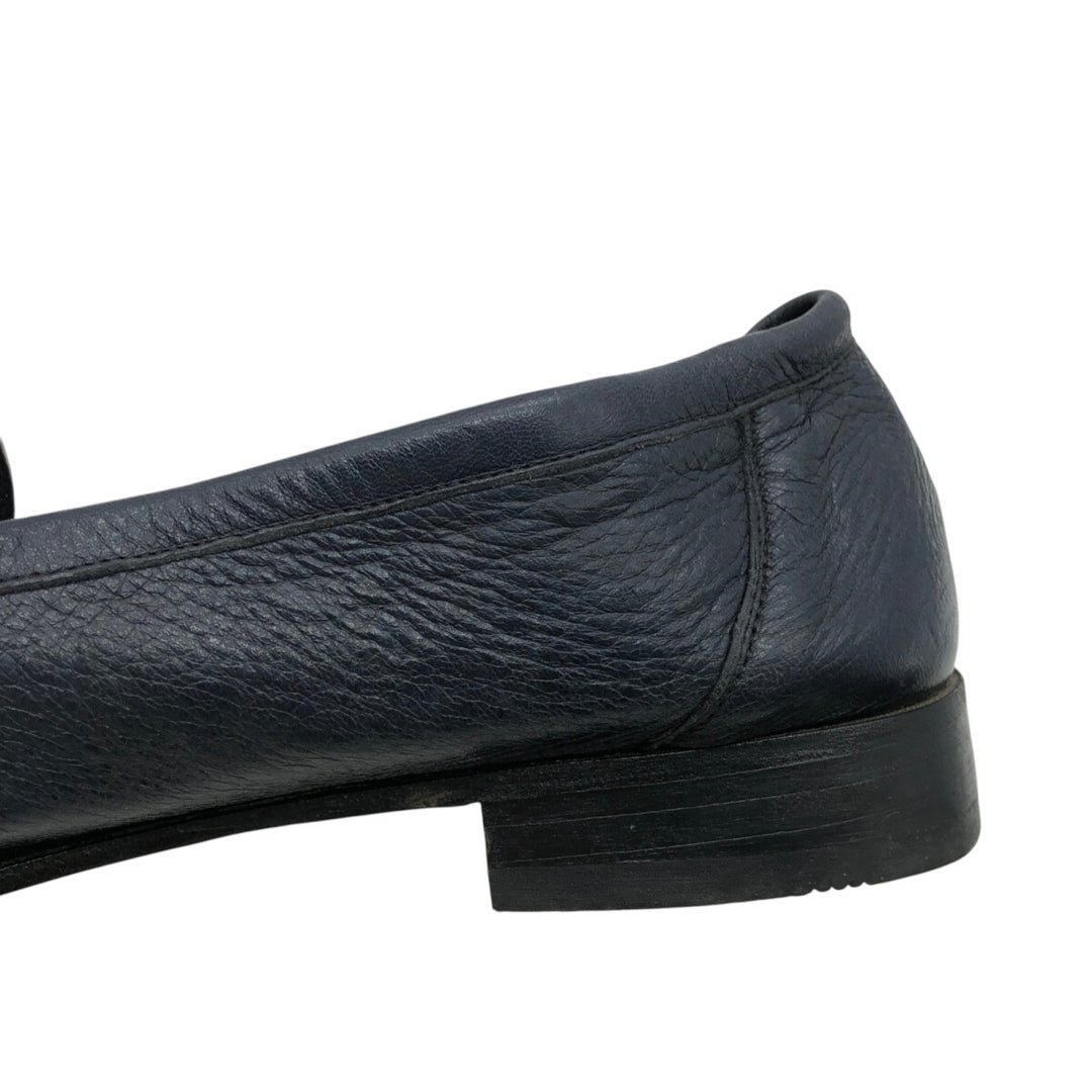 Bally Tassel Loafers, Swiss Made, Size 9 1/2E Men's 28.0cm genuine leather black type Vintage Second Hand
