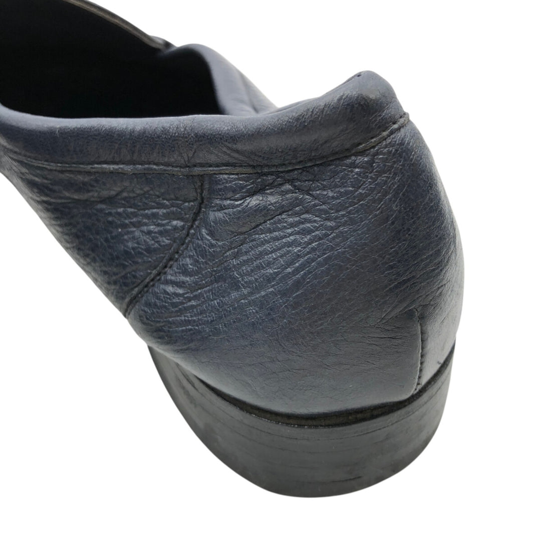 Bally Tassel Loafers, Swiss Made, Size 9 1/2E Men's 28.0cm genuine leather black type Vintage Second Hand