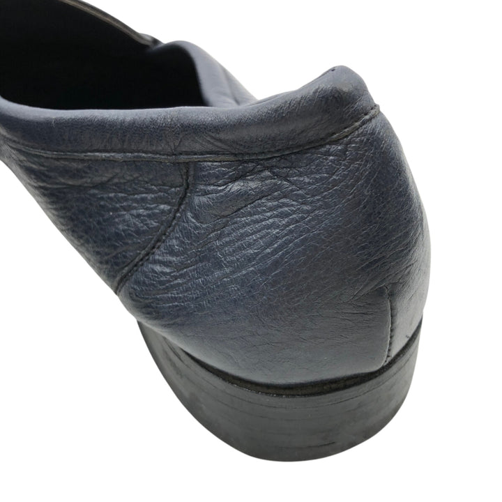 Bally Tassel Loafers, Swiss Made, Size 9 1/2E Men's 28.0cm genuine leather black type Vintage Second Hand