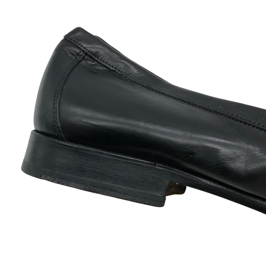 MEZLAN Quilted Loafers, Made in Spain, Size 9M Men's 27.0cm genuine leather black type Vintage Second Hand