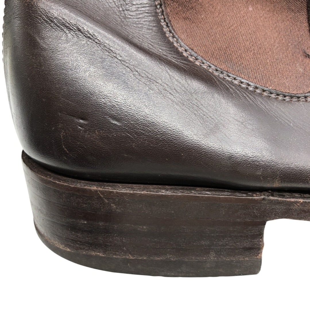 RMWilliams Side Gore Boots 9 1/2 Men's 27.5cm genuine leather brown type Vintage Second Hand