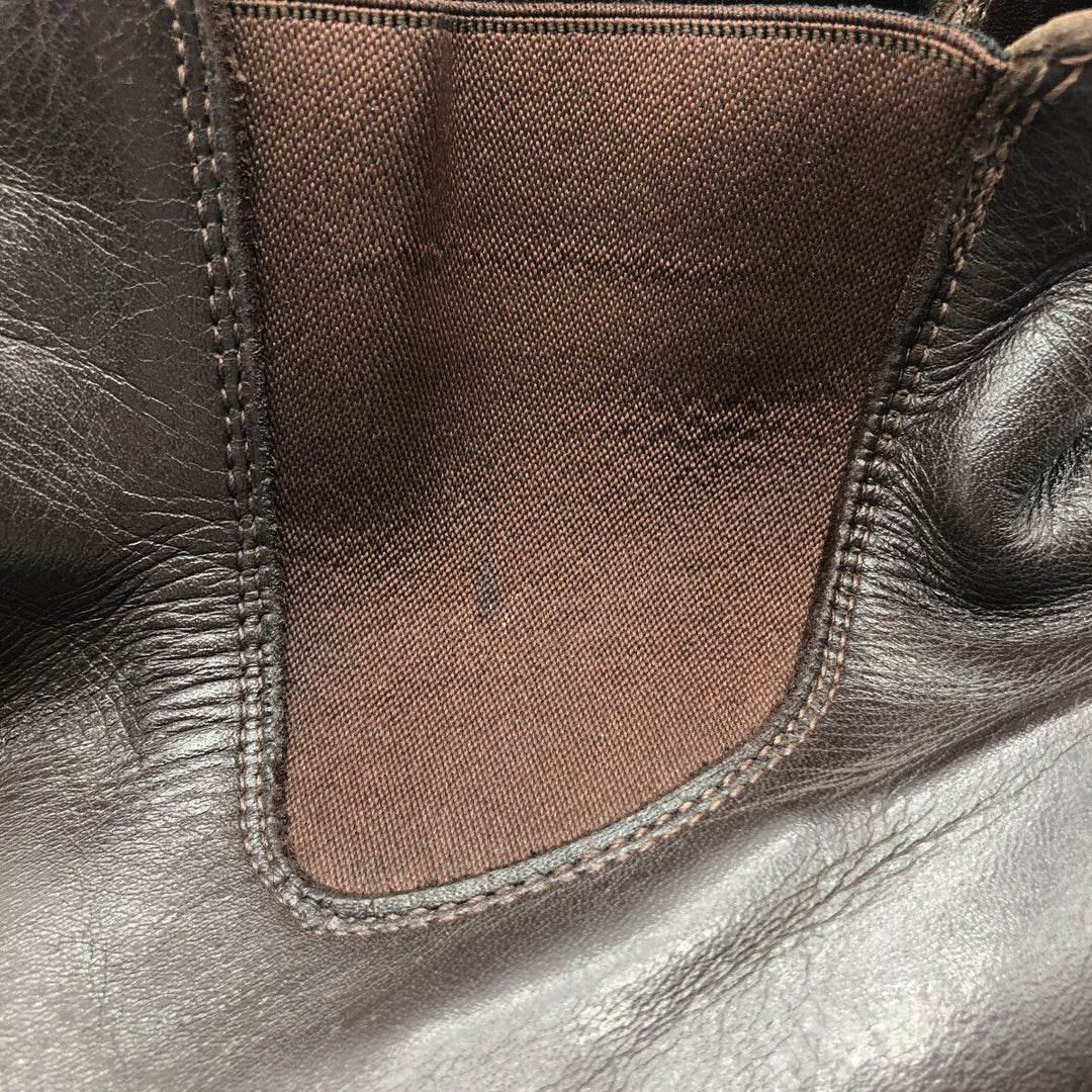 RMWilliams Side Gore Boots 9 1/2 Men's 27.5cm genuine leather brown type Vintage Second Hand
