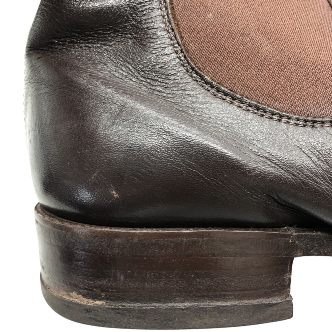 RMWilliams Side Gore Boots 9 1/2 Men's 27.5cm genuine leather brown type Vintage Second Hand