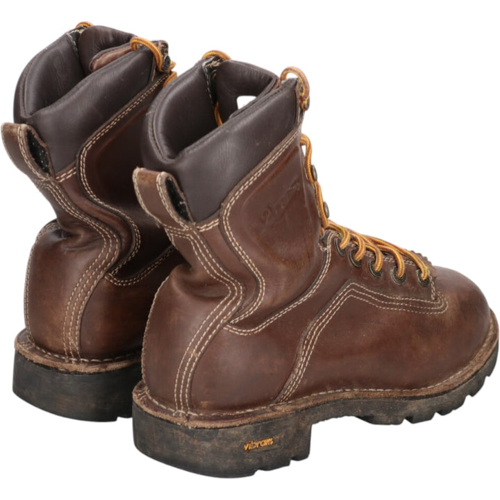 Danner Quarry Quilted Tan Work Boots, Size 6, Women's, Size 9.1" (saa013455) Women's 23.0cm genuine leather brown type Vintage Second Hand